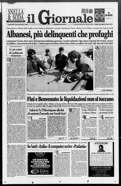 Il giornale : quotidiano del mattino